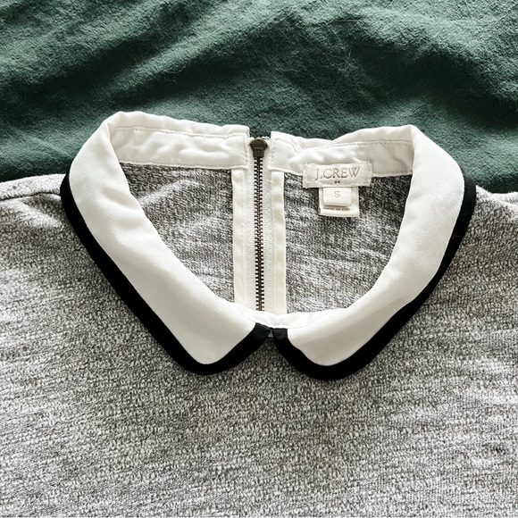 J. Crew Peter Pan collar sweatshirt - Picture 2 of 6